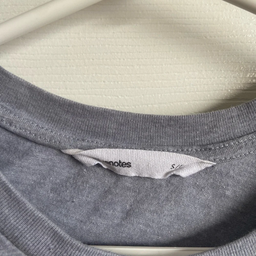 Grey Champagne Crop Top - Picture 3 of 5